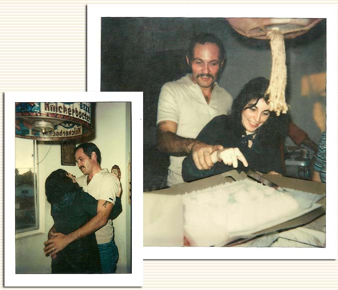 celebrating good news in LA, '79