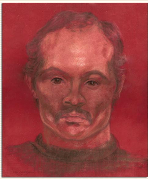 pastel chalk portrait, '80