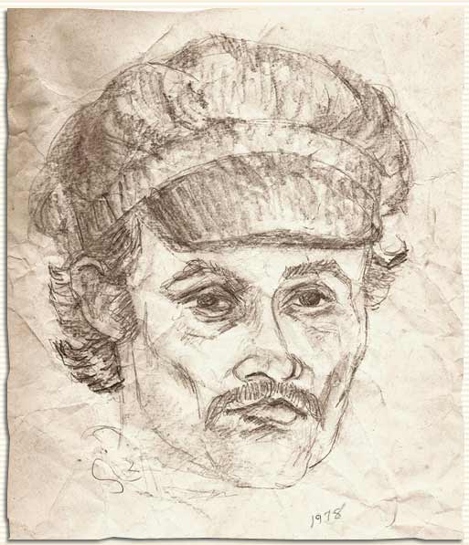 pencil portrait '78