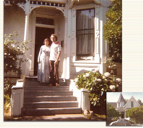 the downtown victorian, Santa Cruz, Jun 1978